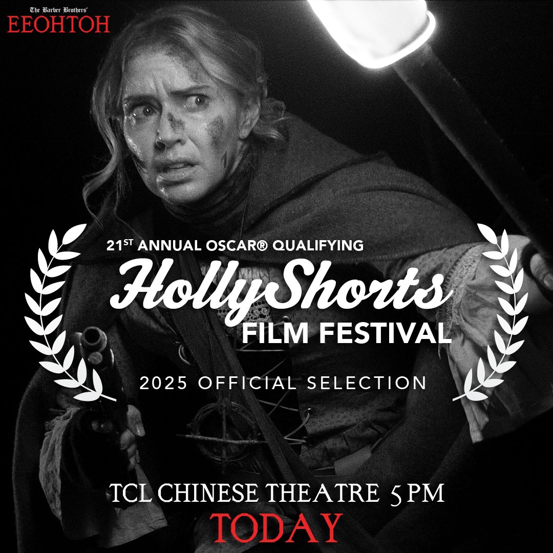 eeohtoh_movie's tweet image. Today join the thrills of EEOHTOH @HollyShorts! The short screens at 5PM during the Fantasy and Magical Realm block @ChineseTheatres! Filmmakers The Barber Brothers will be in attendance! #horror #shortfilm #hollyshorts