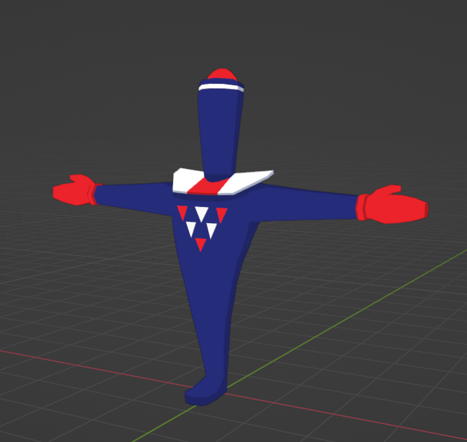 Undertaletaco's tweet photo. Some unknown force took over and compelled me to create 3D models of the Mikes

#deltarune #pluey #battat  #jongler #blender #mikedeltarune https://t.co/ZHnfxjYDLQ