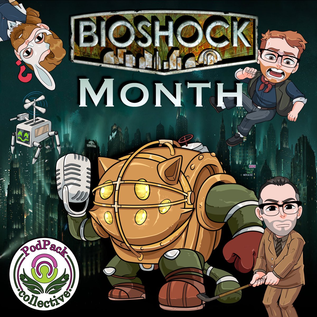 Chatsunami 🏴 (@chatsunamipod) on Twitter photo Tonight I’m going to be joined by the wonderful <a href="/GameClubPod/">The Game Club Podcast</a> to discuss the weird and wonderful world of Bioshock DLCs! What do you think about stories like Minerva’s Den and Burial at Sea? Let us know below and we will read out your comments!🥳 Tonight I’m going to be joined by the wonderful <a href="/GameClubPod/">The Game Club Podcast</a> to discuss the weird and wonderful world of Bioshock DLCs! What do you think about stories like Minerva’s Den and Burial at Sea? Let us know below and we will read out your comments!🥳