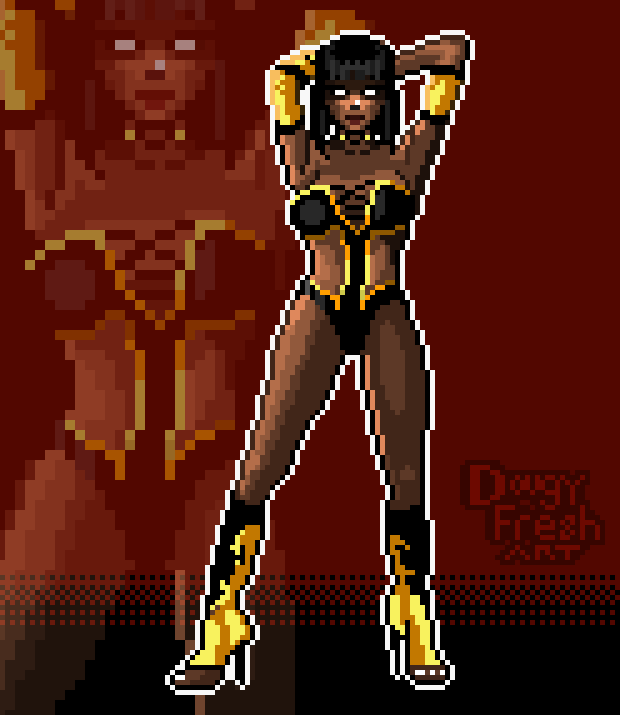 DigDougArt's tweet image. Tanya 🖤 ('Girls of Summer' set)
#MortalKombat #MortalKombatX #pixelart