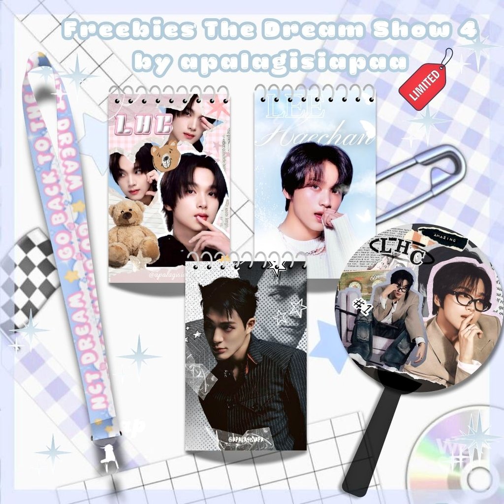 ˚𐙚₊ REPOST &amp; LIKE ARE APPRECIATED ₊𐙚˚
Freebies The Dream Show 4 in Jakarta彡
by <a href="/apalagisiapaa/">dynyyyy/📌 teteh jastip tiket</a> 
u can get:
🎀1 notebook (choose jeno/hc)
🎀1 handfan hc
🎀1 lanyard

How to get:
📍 Jakarta International Stadium
🗓️ Day 1 &amp; Day 2
⏰ TBA
🍭 open trade by dm (limited and selective