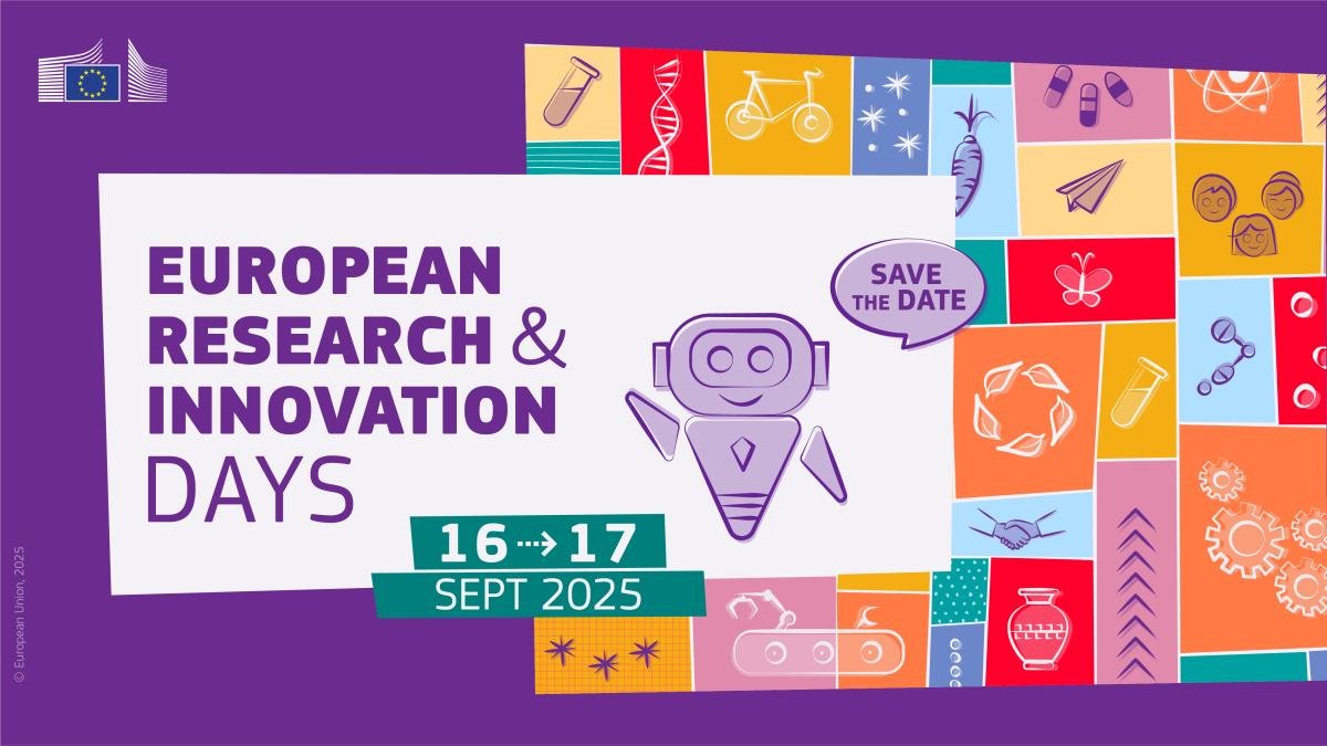 Global Health EDCTP3 (@edctp3) on Twitter photo Join the European Research and Innovation Days 2025!
📅 16–17 September
📍 Brussels & online
Our Executive Director in the session: Making the EU the Most Attractive Place for Life Sciences
👉 Register: research-and-innovation.ec.europa.eu/events/europea…
#RiDaysEU
<a href="/EUScienceInnov/">EU Science & Innovation 🇪🇺</a> <a href="/HorizonEU/">Horizon Europe 🇪🇺</a> Join the European Research and Innovation Days 2025!
📅 16–17 September
📍 Brussels & online
Our Executive Director in the session: Making the EU the Most Attractive Place for Life Sciences
👉 Register: research-and-innovation.ec.europa.eu/events/europea…
#RiDaysEU
<a href="/EUScienceInnov/">EU Science & Innovation 🇪🇺</a> <a href="/HorizonEU/">Horizon Europe 🇪🇺</a>