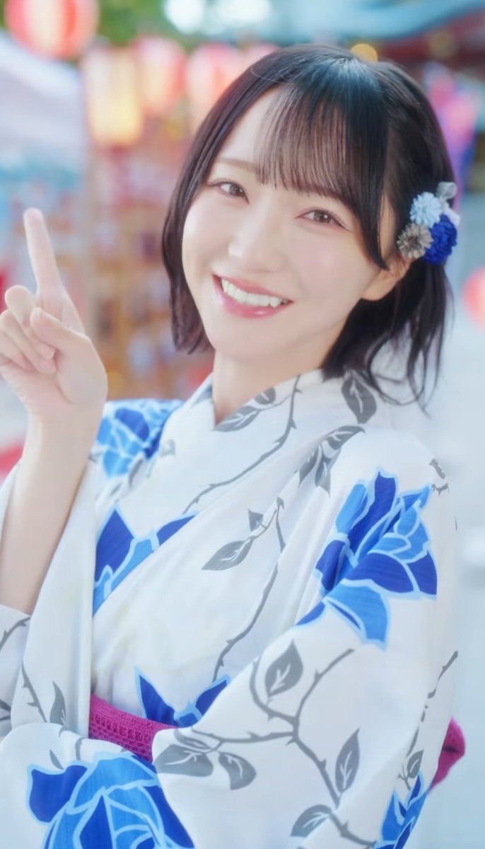 いおウインクの破壊力高い！！😉💙 #内緒バナシ #イコラブ #野口衣織