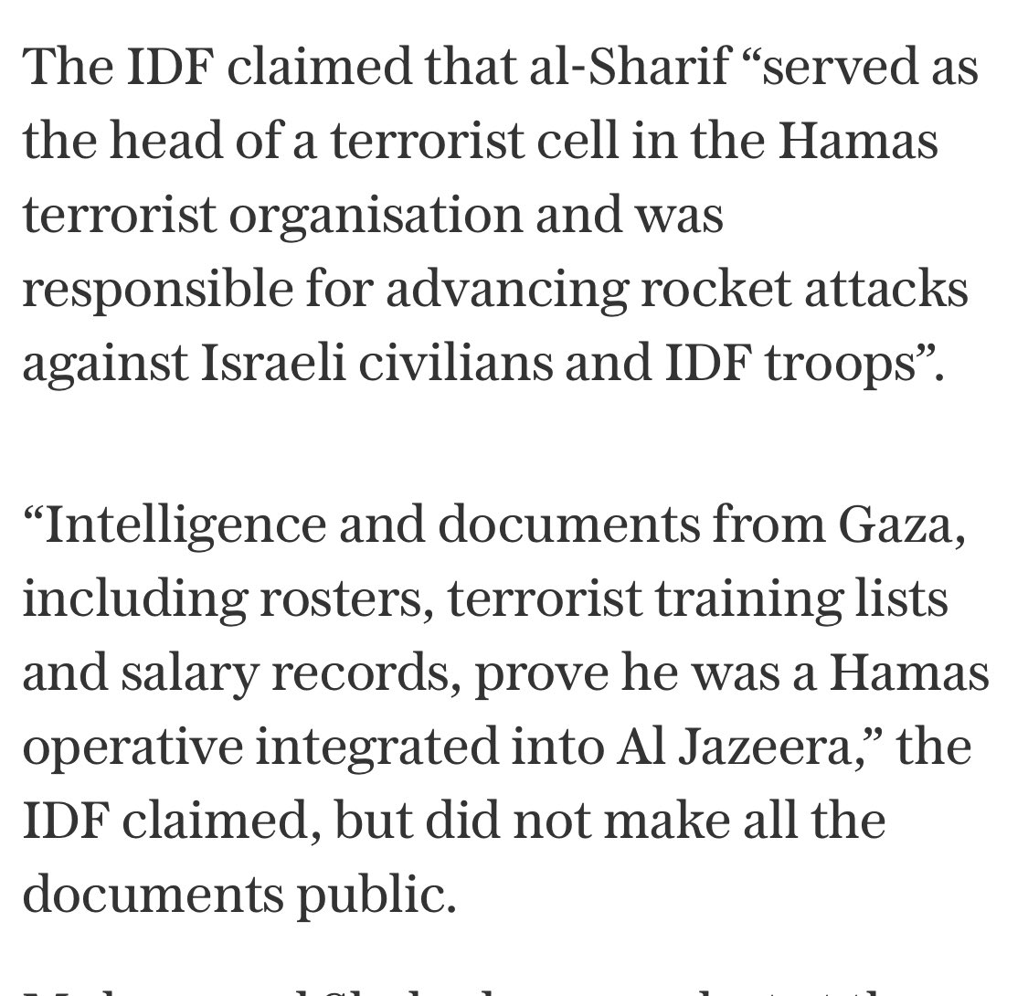 MGLondinium's tweet image. People, for heaven’s sake, do you really choose to believe #Qatar and #AlJazeera over the #IsraelDefenseForces ? 

May I briefly remind you that #MahmoudAbbas of the #PalestinianAuthority banned #AlJazeera from the #WestBank for “threatening national security and inciting the…