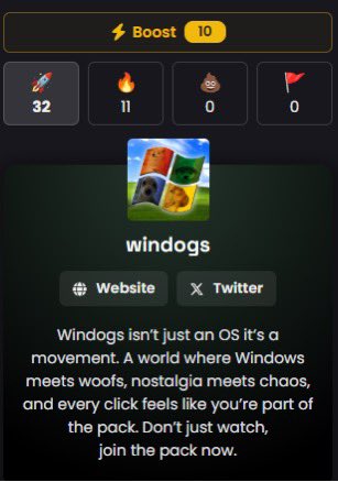 ayse_aysem92's tweet photo. π Hit the rocket button, send Windogs to the moon! πΆπ» $Windogs #Windogs #Solana
https://t.co/jfPakwdeOn https://t.co/qTgB9Bc6XE