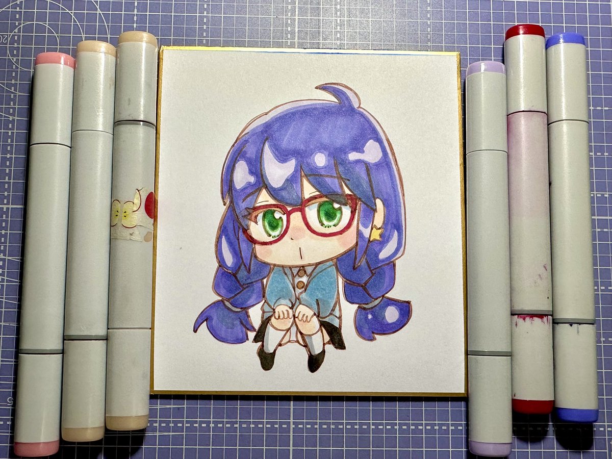夏コミでミルキィちゃんのミニバージョンの風船が頒布されます🎈٩(&gt;ω&lt;*)و
元絵はこれ👇🏻で風船用に線画に起こして使ってもらいました❤️
コミケに私のイラスト風船が…感無量です😭