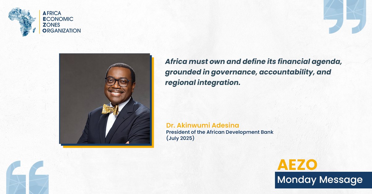 Let’s spotlight Africa’s financial sovereignty this week!
This Monday, we bring you an empowering perspective from Dr. Akinwumi Adesina, President of the African Development Bank.
As the continent navigates a post-aid era, it’s more important than ever to reclaim ownership of our