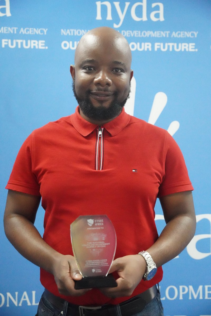 NYDARSA's tweet image. Celebrating Excellence at CYSEC Africa 2025!

We’re proud to celebrate the exceptional accomplishments of this year’s winners.

CYSEC Excellence in Cybersecurity Governance Award National Youth Development Agency (NYDA)
Your visionary leadership, innovative solutions, and…