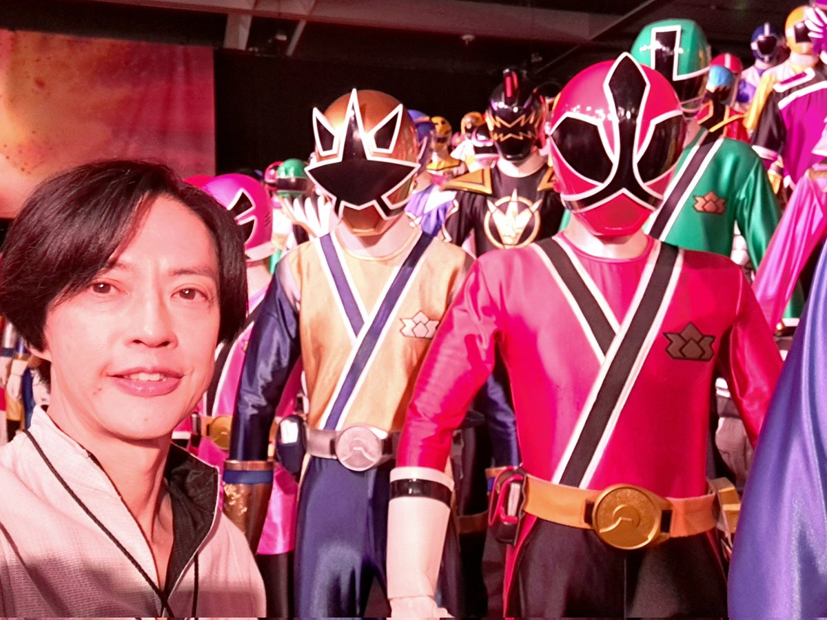 こちらも😆 #シンケンジャー #志葉烈堂 #スーパー戦隊50周年 #戦隊展
