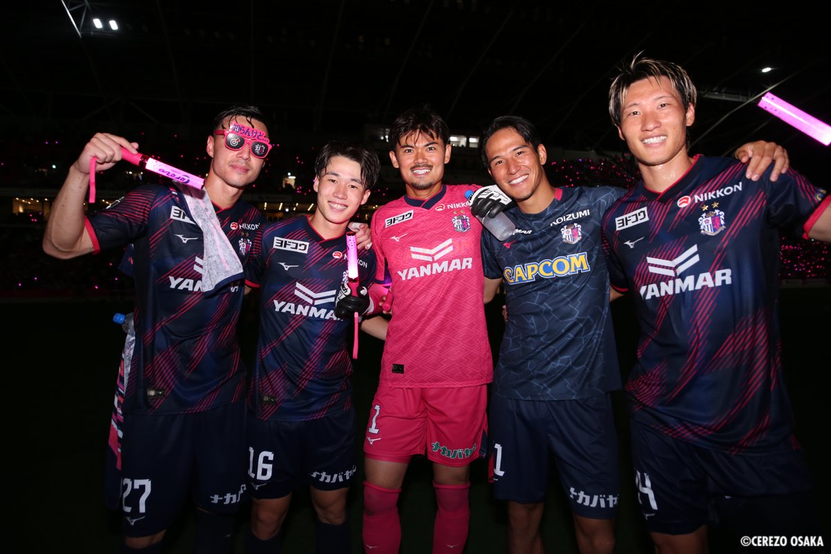 セレッソ大阪 サッカーウェア YANMAR CAPCOM 2024-25シーズン セレッソ