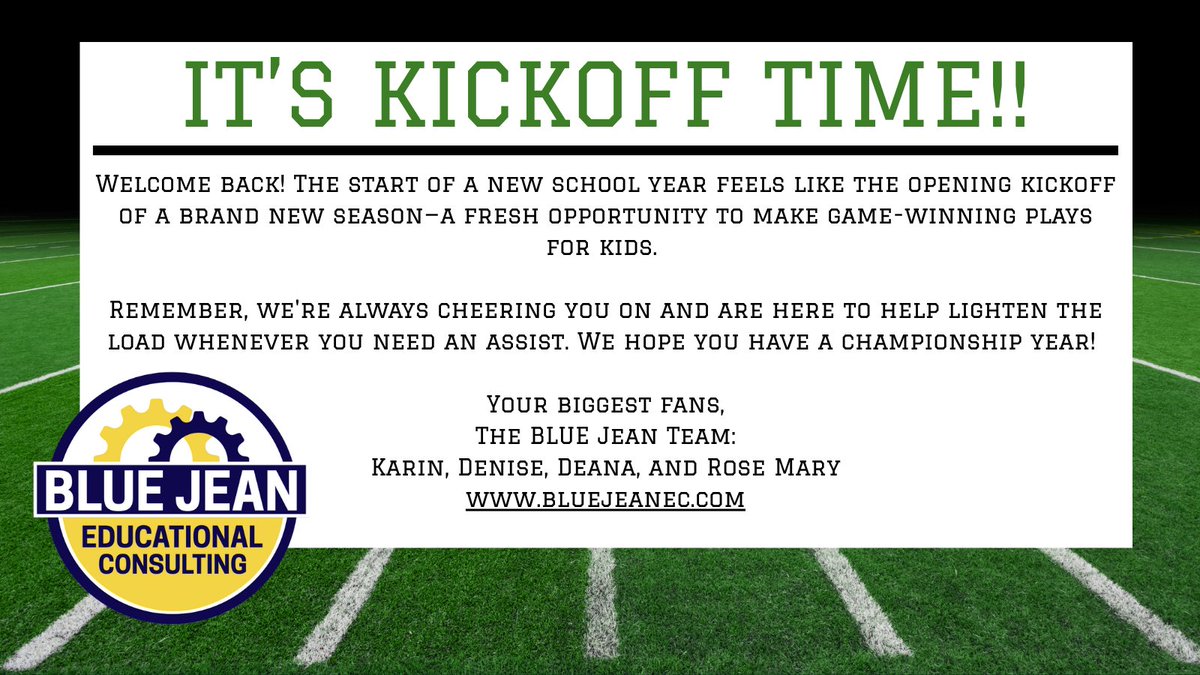 BLUE Jean Educational Consulting tweet media