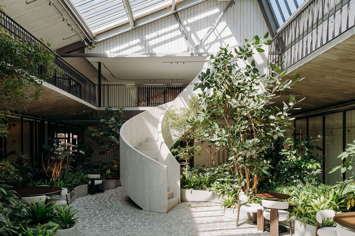 Archello's tweet photo. OYO Architects transform Montevideo’s historic warehouses into Tomorrowland’s HQ, preserving industrial character with durable materials, energy-efficient systems, and adaptable layouts.
https://t.co/er2EolJzX6
#AdaptiveReuse #SustainableWorkspace #OYOArchitects https://t.co/SMiX3M9aiL