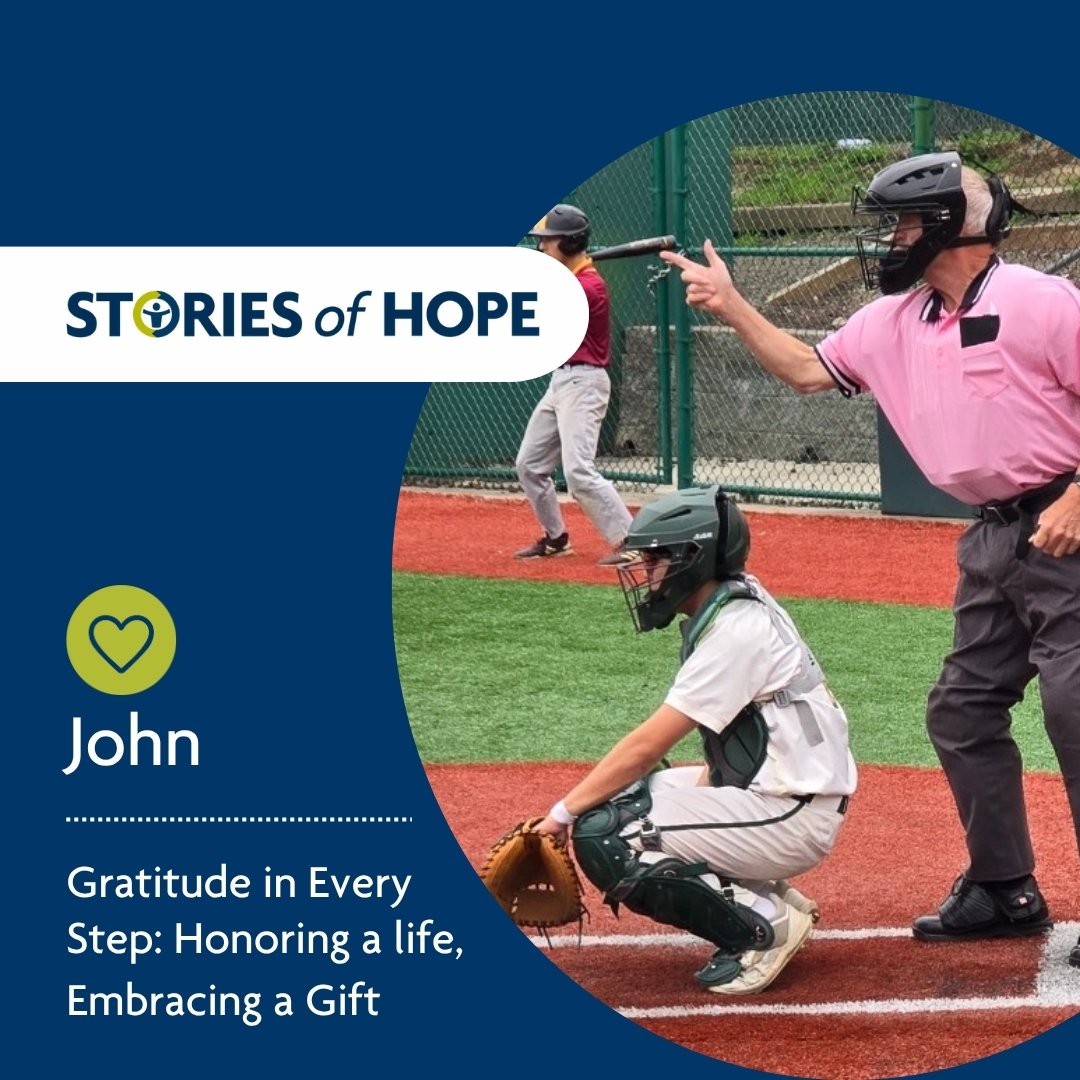 John Meissner gave back for years as a high school ref. Then arthritis nearly stopped him in his tracks — until a donated bone graft changed his life.

Now, as both a recipient and donor family member, he’s paying it forward with gratitude. 

hubs.ly/Q03BNR7F0