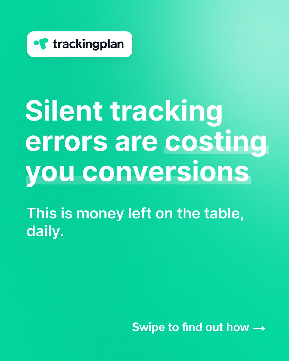 Trackingplan (YC W22) tweet media