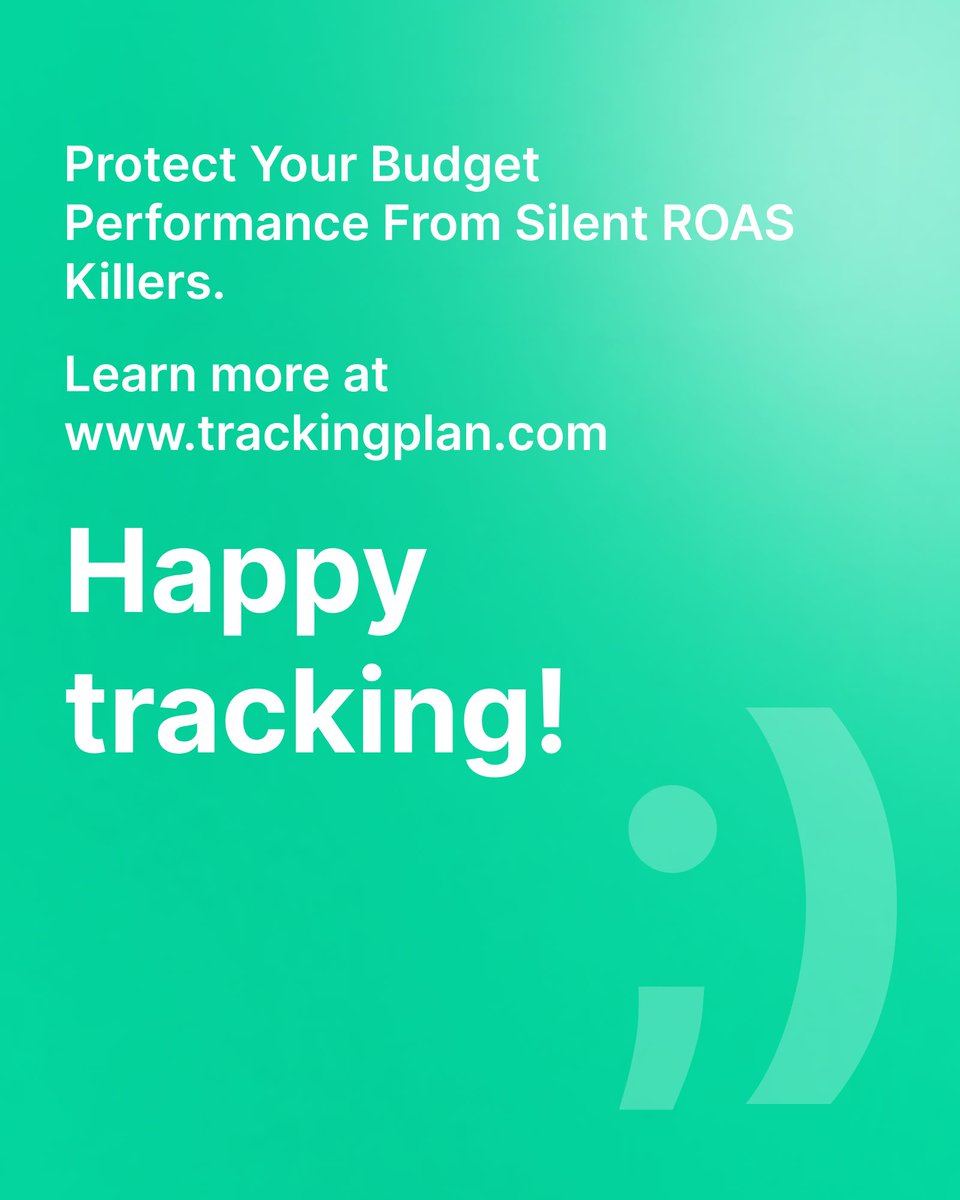 Trackingplan (YC W22) tweet media