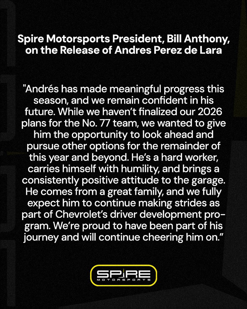 Spire Motorsports tweet media