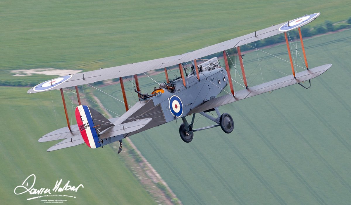 We are excited at the thought of seeing this beauty at The Stow Maries Air Show on Sat 23 August! The only airworthy DH-9 in the world, this WW1 bomber is scheduled (weather permitting) to fly  with a Nieuport, an  Albatros and a Fokker Dr.1 stowmaries.org.uk/events