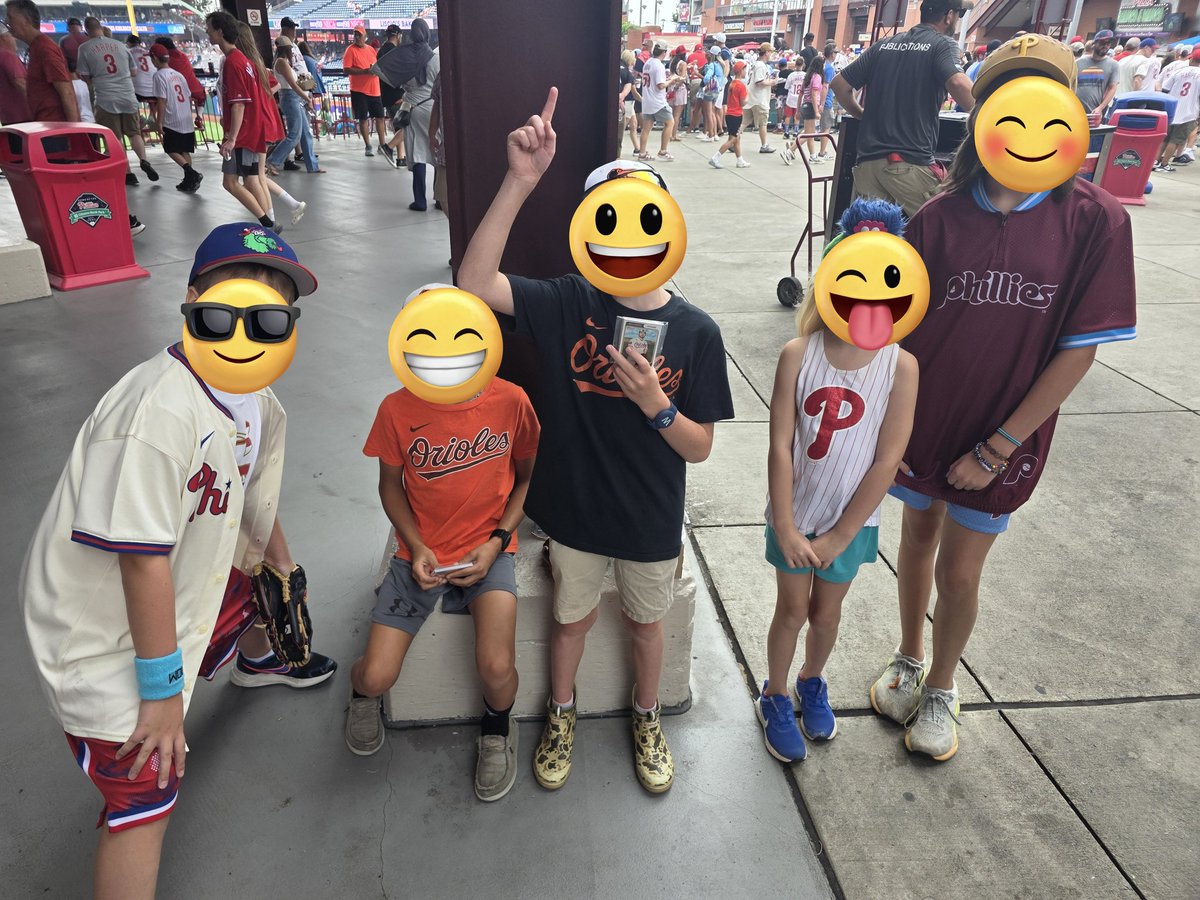 Forgot to post this from this past Wednesday's game! Some excited <a href="/Orioles/">Baltimore Orioles</a> fans couldn't put their cards down the rest of the game!