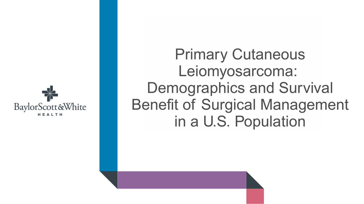 In this large US analysis, surgery significantly improved survival in patients with primary cutaneous leiomyosarcoma. Age, metastatic spread, and tumor location influenced outcomes. Read more: ow.ly/wH1Q50WCbu0
#Dermatology #Oncology #SkinCancer