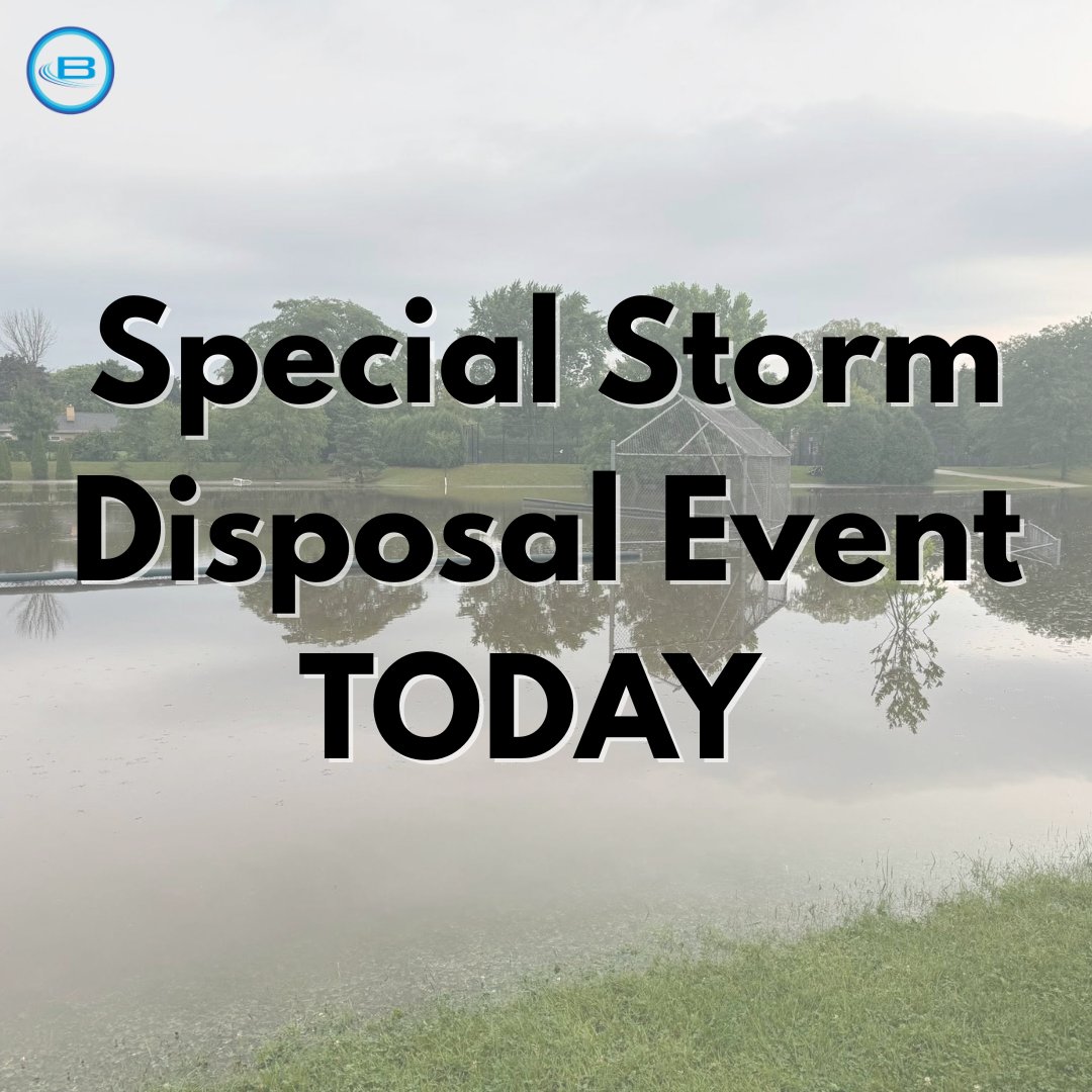 The Village will be hosting a special drop off event at the DPW facility today from 2 pm to 6 pm for storm and flood related debris. 

Please enter of Fairy Chasm by the Sled Hill.