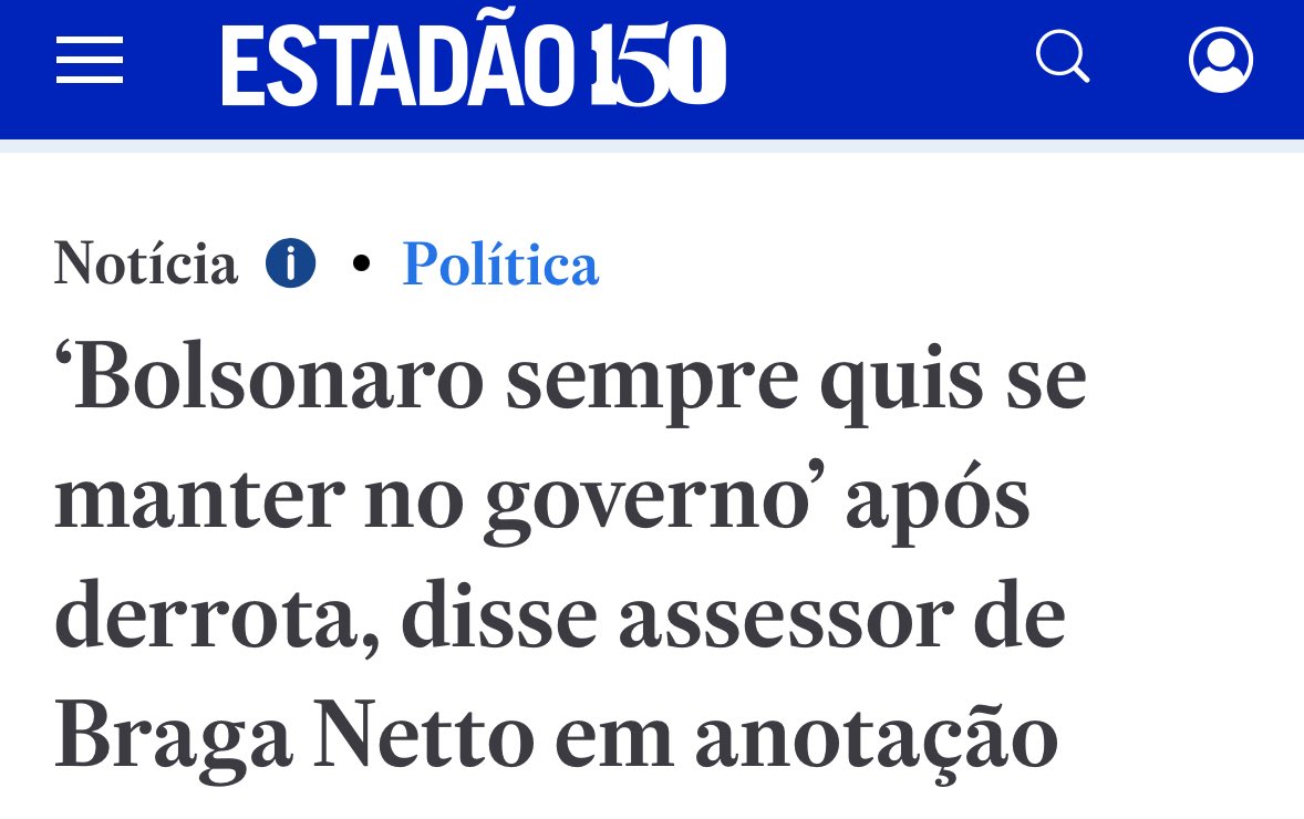 Quero ver qual vai ser o argumento para continuar negando.