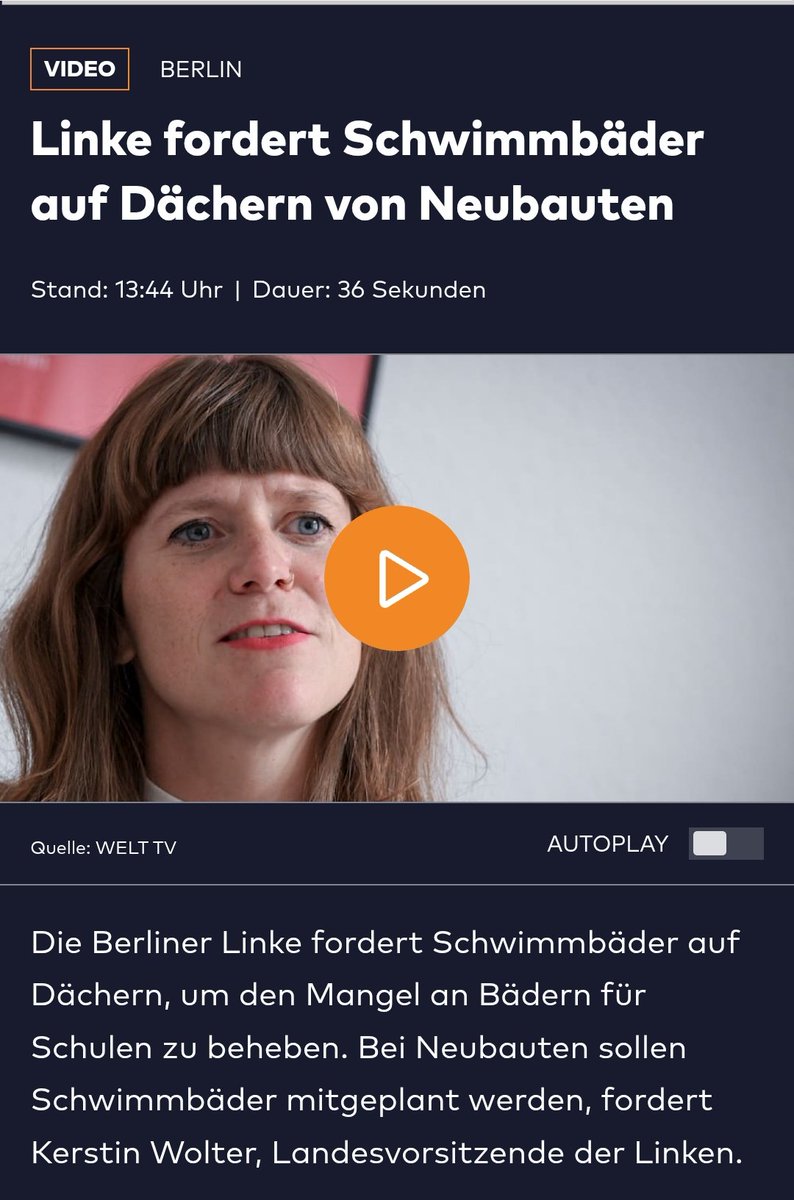 Wir leben in einer Simulation.

Aber Berlin und Linke. Was wunder ich mich...