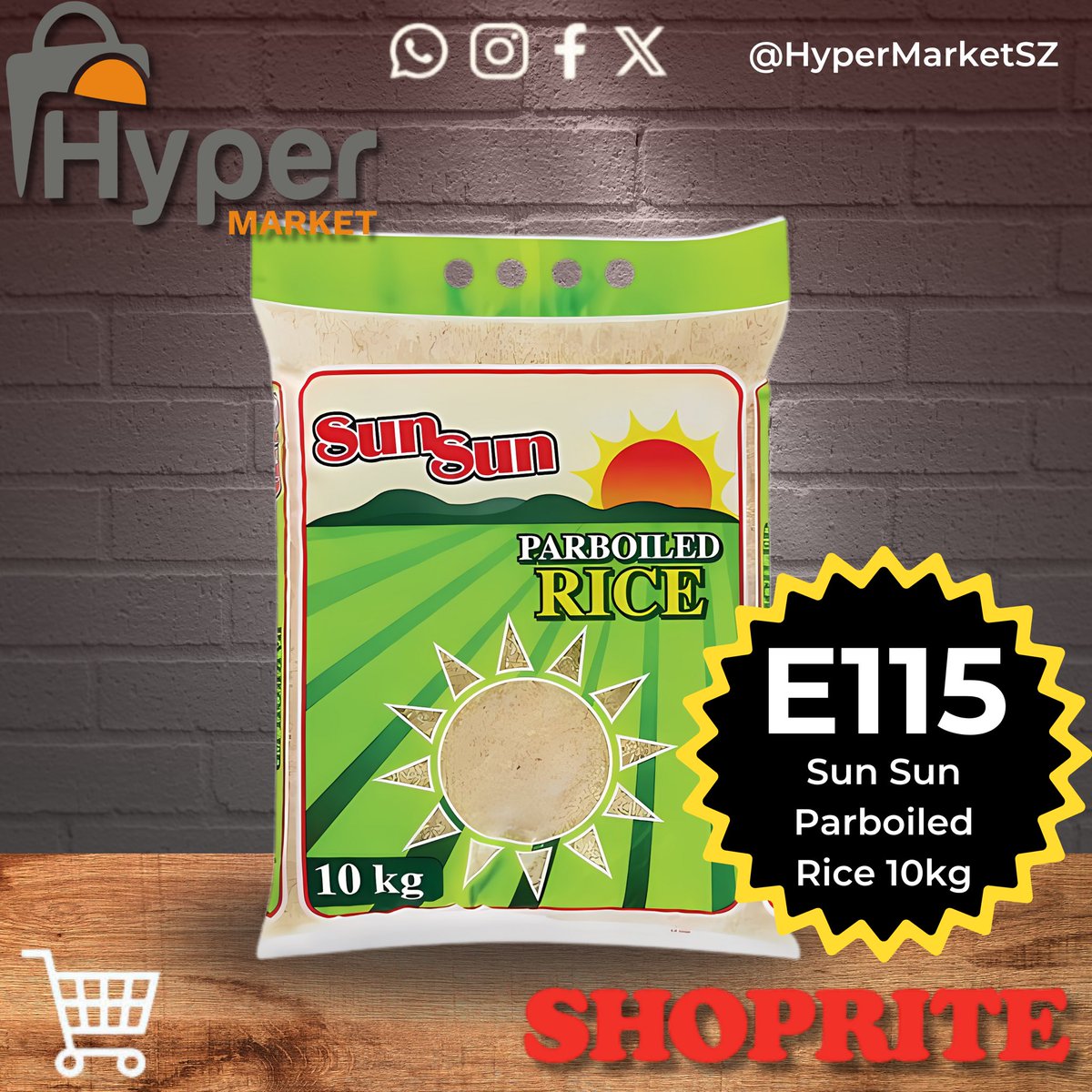 HypermarketSZ's tweet photo. 🛒Shoprite’s Mid-Month Deals are here! 🎉 

Save big with specials running until this Sunday, 15 August 2025. Don’t miss out on these unbeatable savings at Shoprite Hyper Market!

#Eswatini #Manzini #Shoprite #explorepage https://t.co/8tIQ1kBNtC