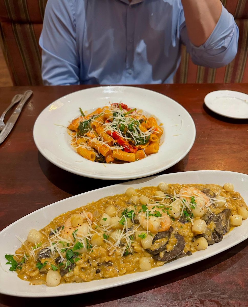 The camera has to eat before you can! 📸 #PastaBrio, Shrimp &amp; Scallop Risotto are bringing all the flavor and finesse at #BrioItalianGrille. 🍤🥩
Shoutout to our guest <a href="/craveable/">Craveable</a>.stl on Instagram for capturing this delicious meal!
#BrioFavorites