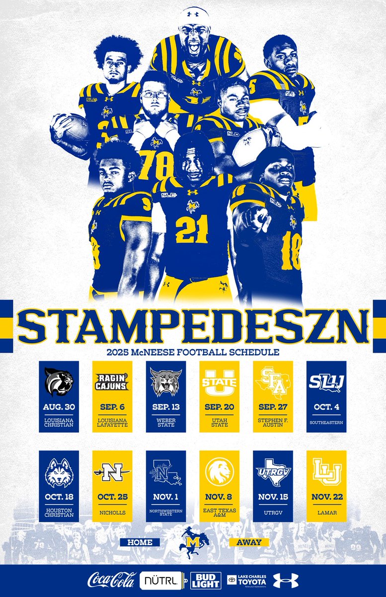 Every game. Every moment. 𝐁𝐞 𝐩𝐚𝐫𝐭 𝐨𝐟 𝐭𝐡𝐞 𝐒𝐭𝐚𝐦𝐩𝐞𝐝𝐞. 

Stop by the ticket office for tickets &amp; your schedule poster🤠

🎟️ shorturl.at/2JmVS

#GeauxPokes | #StampedeSZN