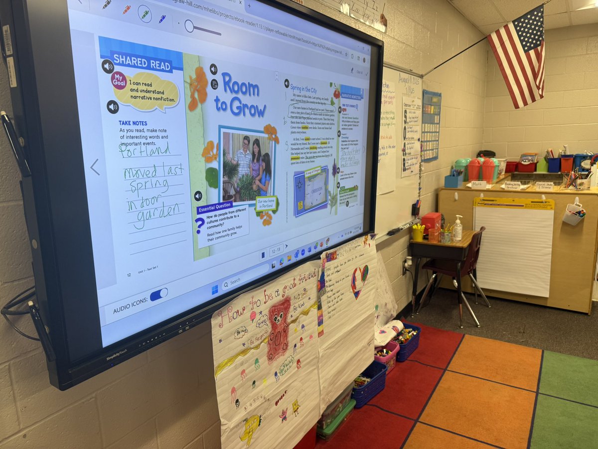 benjaminlgreen's tweet photo. I’m back! We have launched our new reading program and I am excited to be working with teachers with the implementation. I enjoyed teaching the first lesson of the series with 3rd grade. Come along as we venture into Wonders! @AustellEagles https://t.co/Qr3r7izGSw