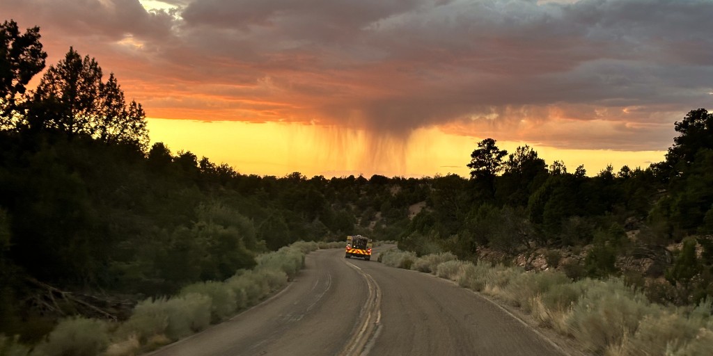 As we dive into the dynamics of wildfire activity in August, we highlight the role of monsoons in the Southwest. 🌧️

While wildfires ramp up in the western U.S., these seasonal rains can bring relief to the Southwest. But how does it rain when it's typically scorching and dry