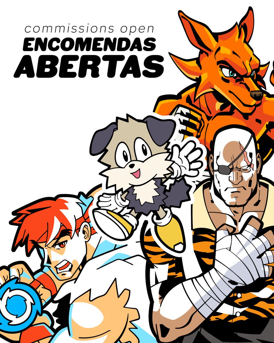 Olá! 👺

Estou abrindo algumas vagas para encomenda, tem interesse? Entre em contato via DM ou E-mail!

O que podemos fazer juntos? Arte para Hitbox/Arcade/Playmat - Icon - Meio Corpo - Corpo Inteiro - Emotes/Badges - Artes para merch (camisetas, canecas, etc.)

RT = Semana boa🙏🏾