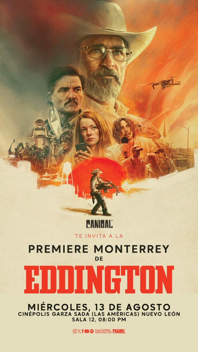 La Butaca (@labutaca_cine) on Twitter photo GIVEAWAY #Eddington
La butaca y <a href="/cineCANIBAL/">Cine CANÍBAL®</a> te invitan con pases dobles a la función de estreno de lo nuevo de #AriAster
Para participar solamente comenta tu película favorita del director. GIVEAWAY #Eddington
La butaca y <a href="/cineCANIBAL/">Cine CANÍBAL®</a> te invitan con pases dobles a la función de estreno de lo nuevo de #AriAster
Para participar solamente comenta tu película favorita del director.