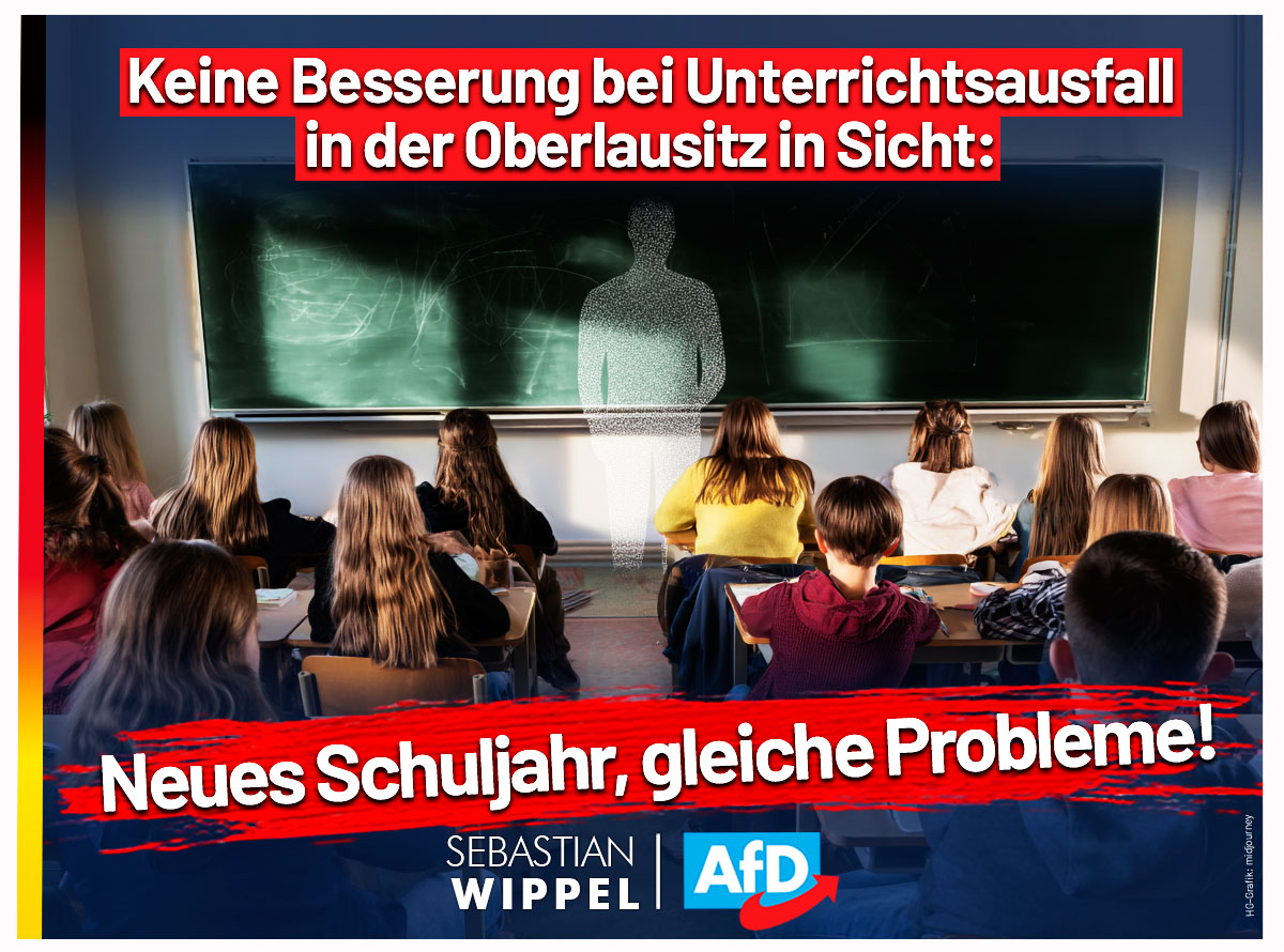 Keine Besserung bei Unterrichtsausfall in der Oberlausitz in Sicht: Neues Schuljahr, gleiche Probleme!

Neues Schuljahr in der Oberlausitz – und was fällt aus? Der Unterricht, wie immer. Die Landesregierung macht große Augen, als hätte sie von diesem Problem gerade zum ersten Mal