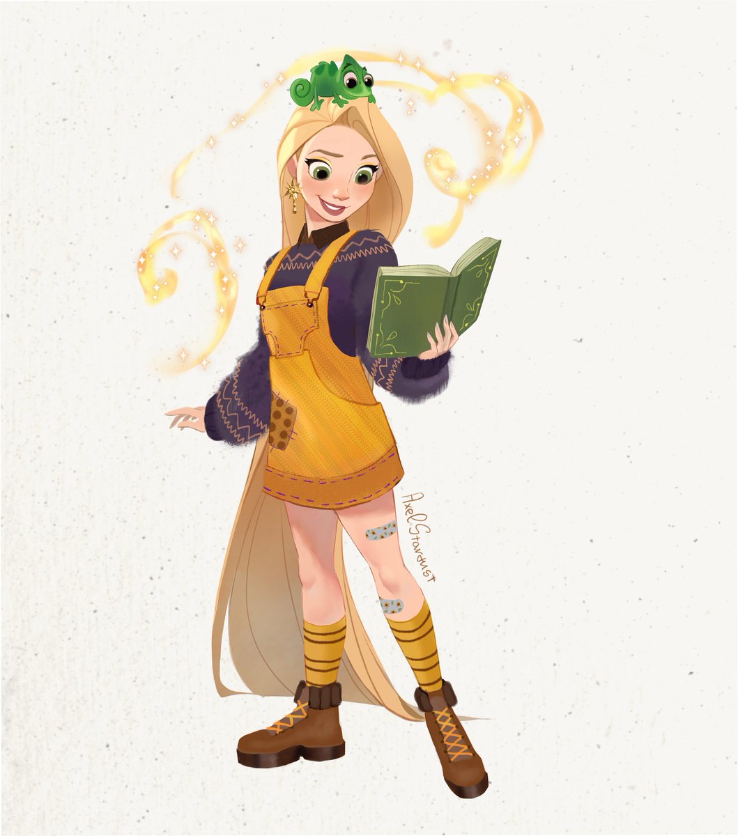 I made a redraw of my old art 🤧 #Rapunzel #Disney #tangled, image size:1059x1200