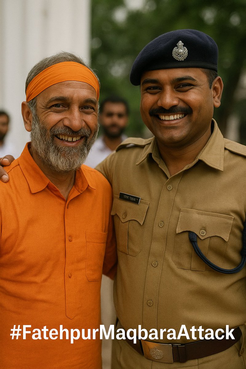 मुसलमानों को पुलिस-प्रशासन पर भरोसा छोड़ देना चाहिए, क्योंकि हक़ की हिफ़ाज़त सबसे पहले हमारी अपनी ज़िम्मेदारी है।

इस्लाम और भारतीय क़ानून दोनों कहते हैं —
सेल्फ डिफ़ेंस तुम्हारा हक़ है...

#FatehpurMaqbaraAttack