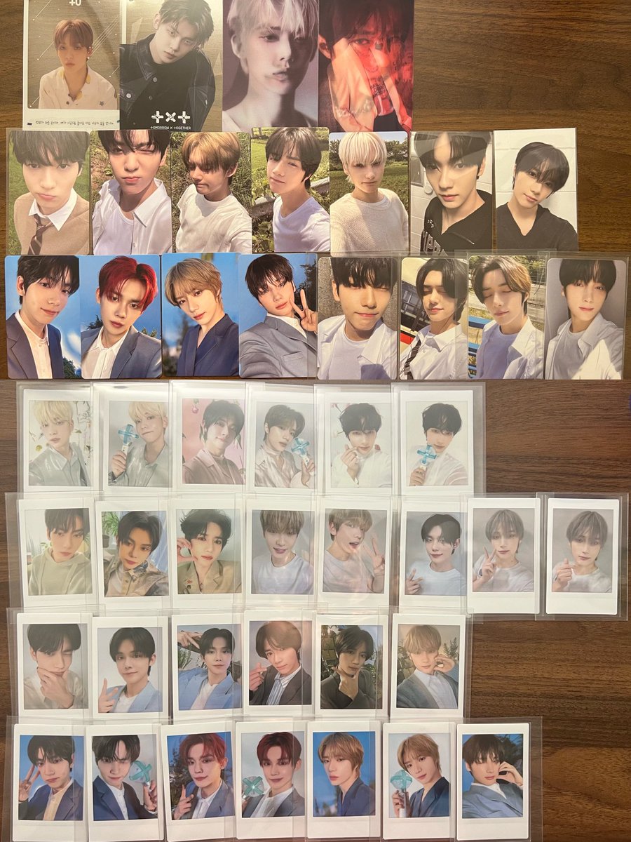OomemetaeoO's tweet photo. @1
TXT 特典 トレカ 交換

譲：買取 or 画像1-3枚目
求：4枚目　テヒョン  🐿️

📮同日発送希望
条件合う方いましたらお気軽にお声掛けください🙇‍♀️

#TXT交換 https://t.co/WWyBPUftBT