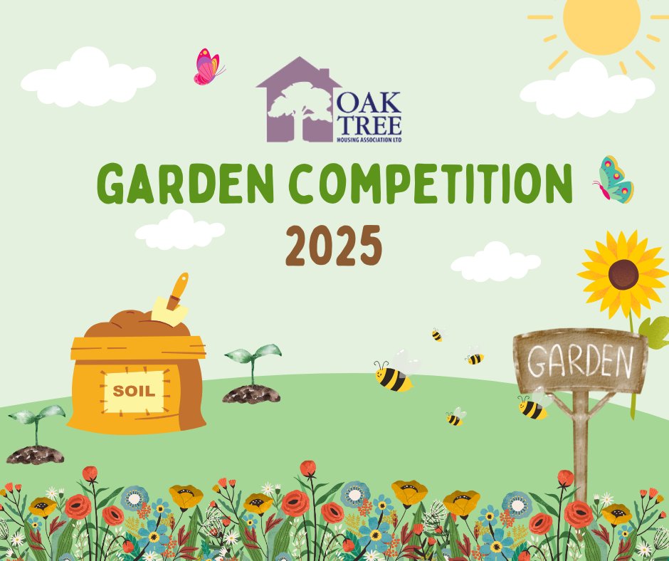 Oak Tree HA (@oaktreeha) on Twitter photo Our Garden Competition is back for another year, open to all tenants! To enter your garden or a neighbours, contact the Housing Services team on 01475 807000 or email in your nominations to info@oaktreeha.org.uk. Entries close 29th August. Good Luck!🌷 Our Garden Competition is back for another year, open to all tenants! To enter your garden or a neighbours, contact the Housing Services team on 01475 807000 or email in your nominations to info@oaktreeha.org.uk. Entries close 29th August. Good Luck!🌷