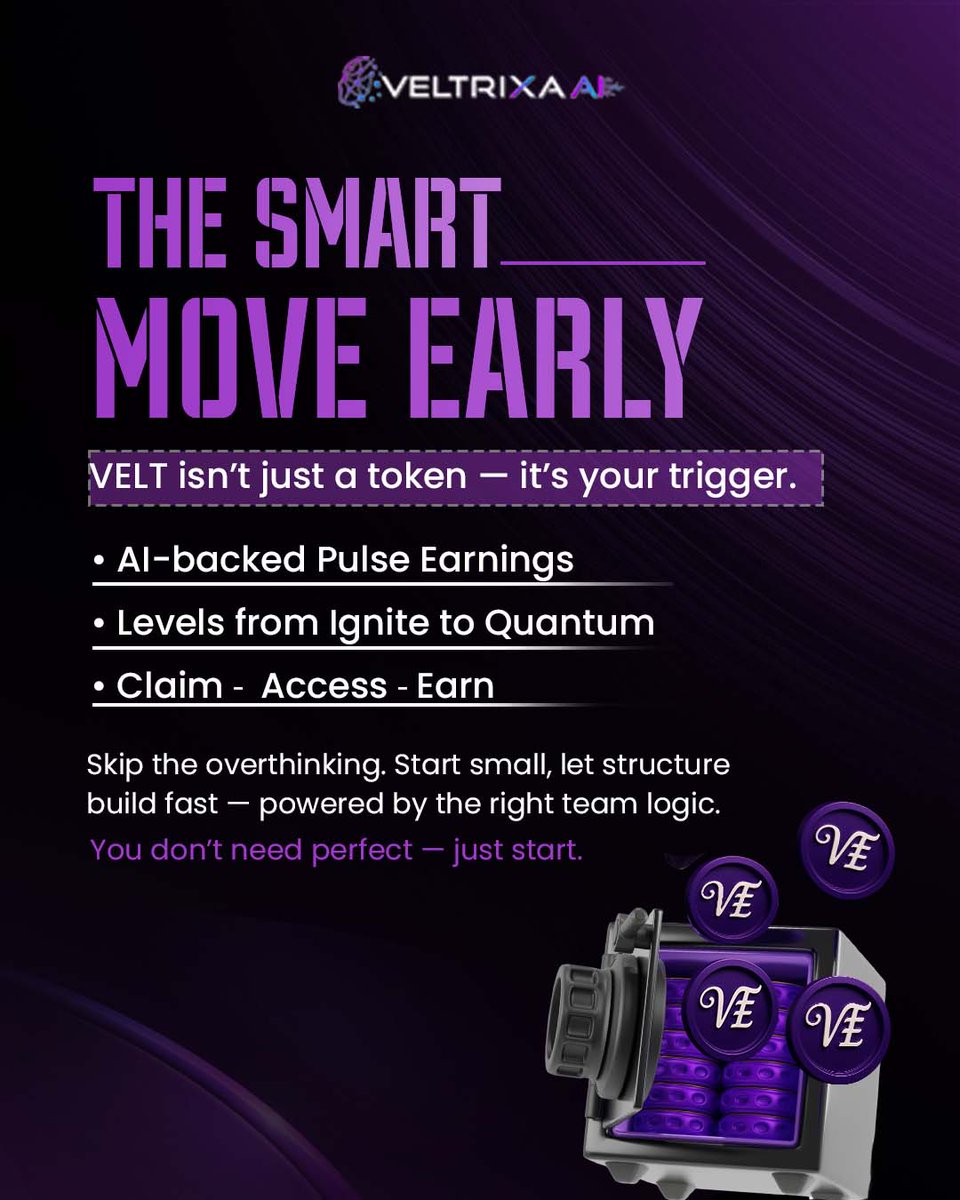 💎 The market doesn’t wait  and neither should you. The ones who move first don’t just make gains… they own the structure everyone else joins later.

Your edge isn’t luck. It’s timing, leverage, and the right entry point  and it’s right in front of you now.

Don’t watch others