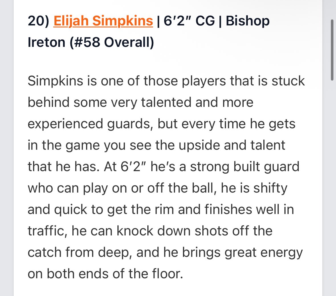 elijah simpkins (@divine_elijah10) on Twitter photo thank you <a href="/PrepHoopsVA/">Prep Hoops Virginia</a> for the write up. Looking forward to helping my team compete in the WCAC this year ! thank you <a href="/PrepHoopsVA/">Prep Hoops Virginia</a> for the write up. Looking forward to helping my team compete in the WCAC this year !