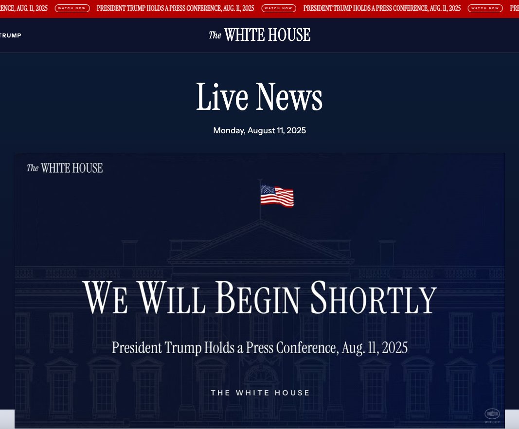 "Watch Now." "We Will Begin Shortly." OK, got it. Thanks.