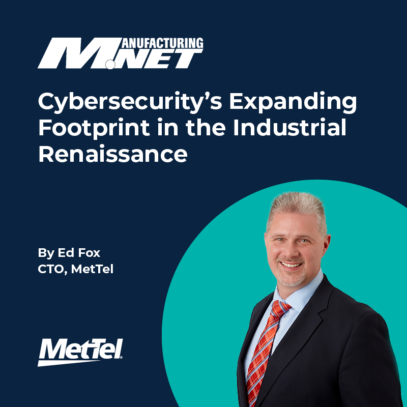 MetTel (@onemettel) on Twitter photo In this <a href="/MnetNews/">Manufacturing.net</a> article, Ed Fox, CTO of MetTel, explains why the convergence of IT and Operational Technology (OT) systems, combined with the rise of agentic AI, demands a new approach to security. From SCADA to Private 5G, organizations must secure not only data but also In this <a href="/MnetNews/">Manufacturing.net</a> article, Ed Fox, CTO of MetTel, explains why the convergence of IT and Operational Technology (OT) systems, combined with the rise of agentic AI, demands a new approach to security. From SCADA to Private 5G, organizations must secure not only data but also