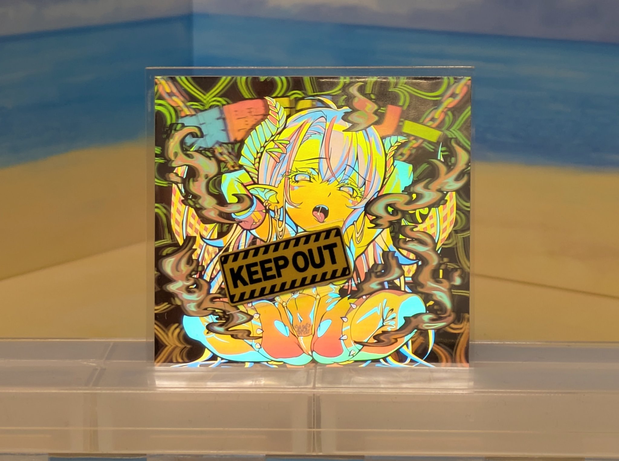 Burning rocket works妖魔ルーシー keep outホロ&通常2枚セット Burning rocket works妖魔ルーシー keep outホロ&通常2枚セット