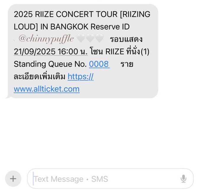 chinnypuffle's tweet photo. wts sunday ticket🐡⭐️
ขาย บัตรวันอาทิตย์  21/09

zone RIIZE 
qn.8xx 
6,000฿

สนใจ dm เลยค้าบ 💌

 #RIIZINGLOUD_IN_BANGKOK https://t.co/uKKNNsaPCy