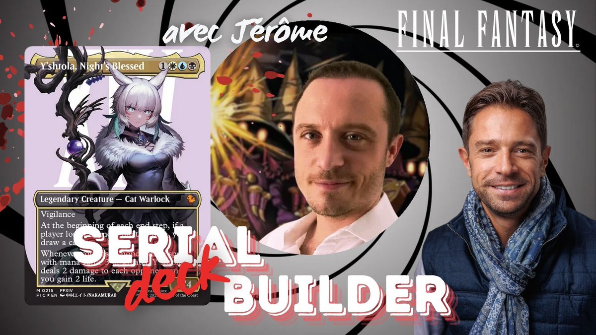 VIDÉO EN LIGNE 🔥 : une deck tech très spéciale avec un pote expert du format!

Jérôme, notre « Serial Deck Builder » nous présente sa version de Y’Shtola Night Blessed 🐱 contrôle #mtgxfinalfantasy

Rdv sur ma chaîne YouTube: 
youtu.be/K2l0v9sYAmQ?si…

#mtg #mtgcommander