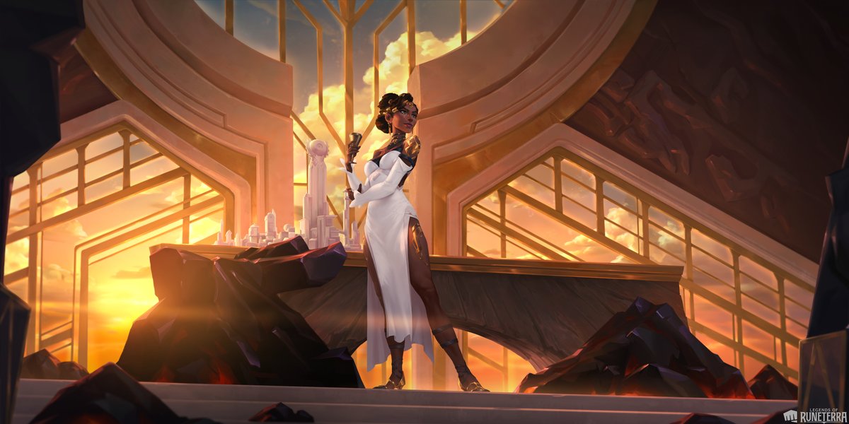 Legends of Runeterra -Mel lvl 1🍷
Honored to paint Mel’s card for LOR last year my first time painting her, and she’s my favorite Arcane character! Huge thanks to Atey Ghailan, Claudiu-Antoniu Magherusan, and Will Gist for the trust and insightful feedback
artstation.com/artwork/x36dKr