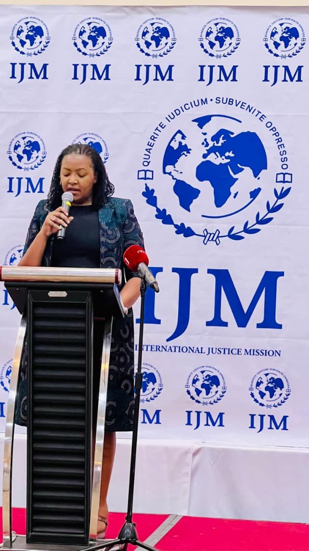In her remarks, IJM Country Director Wamaitha Kimani stated, “These are not just numbers. These are lives... Women &amp; children for whom their community &amp; home don't provide them the safety to dream &amp; thrive. These numbers should cause us to pause &amp; put a name to the number.”