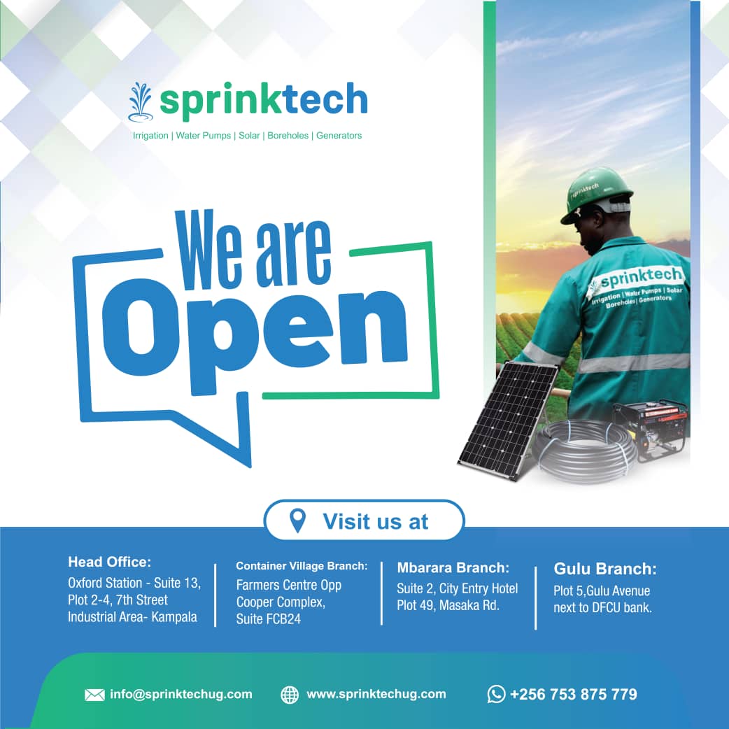 Sprinktech (@sprinktech) on Twitter photo It is a beautiful Monday and we are open for business
A blessed week ahead from <a href="/sprinktech/">Sprinktech</a>
We’re OPEN and ready to serve you at all our branches!
Don't forget <a href="/sprinktech/">Sprinktech</a>'s best quality Generators at the lowest price ever and with a 6 months warranty
There are limited offers It is a beautiful Monday and we are open for business
A blessed week ahead from <a href="/sprinktech/">Sprinktech</a>
We’re OPEN and ready to serve you at all our branches!
Don't forget <a href="/sprinktech/">Sprinktech</a>'s best quality Generators at the lowest price ever and with a 6 months warranty
There are limited offers