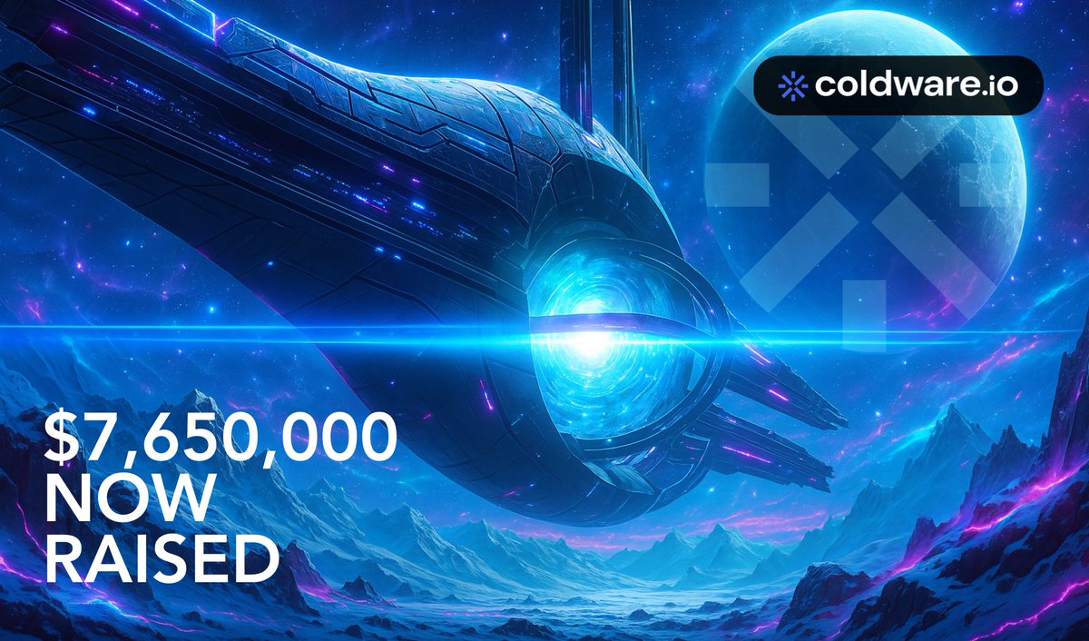 ❄️ $7.65M RAISED &amp; CLIMBING
🧊 1.33B+ $COLD CLAIMED
🥶 73% SOLD

🔵 Stage 3 in Full Swing! 🔵

The bonding curve doesn’t sleep.
Every autobump is permanent.
No mercy, no rollbacks – just on-chain logic 🔁

🔹 Current Price: 0.008 USDT
🔺 Next Bump: 0.00975 USDT – locked on-chain