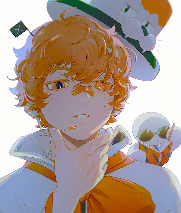 haljiyui's tweet photo. Vocaloid Fukase (with his agent) https://t.co/ld7QJledA5